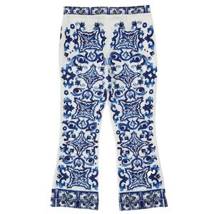 New Dolce&Gabbana silk trousers size 42